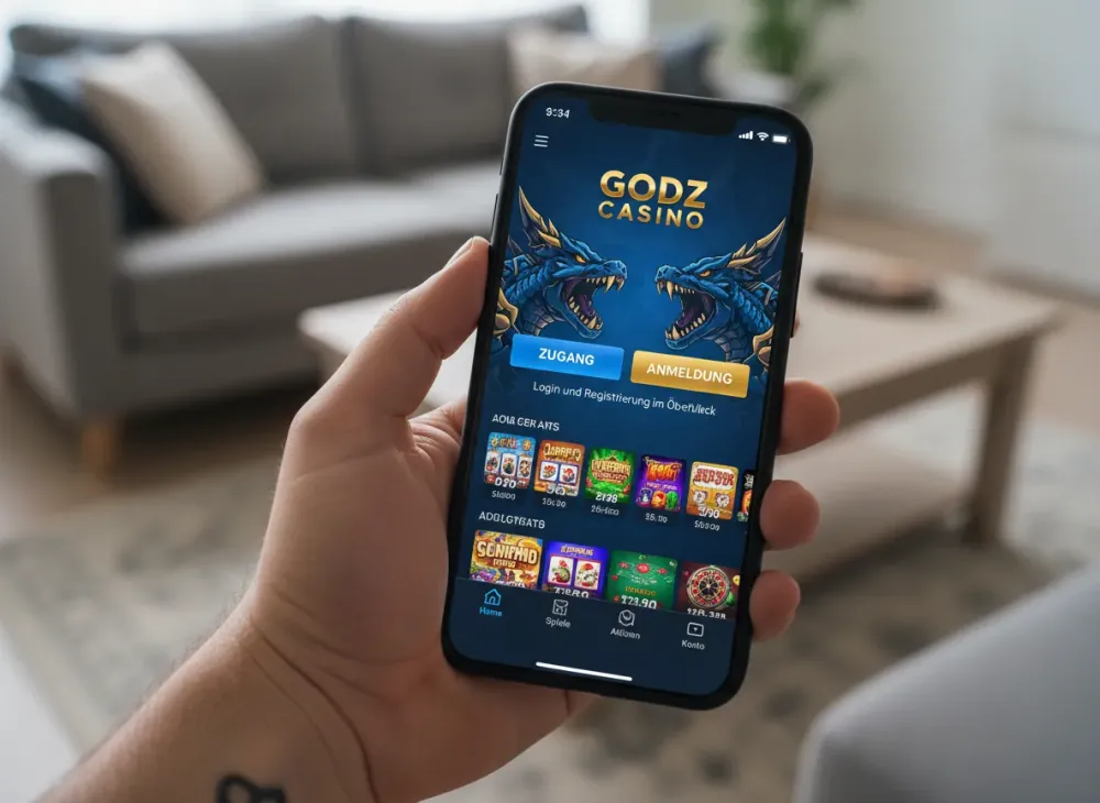 Godz casino login Anleitung für sicheren Zugang